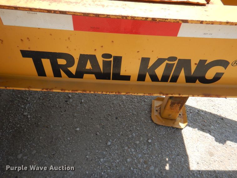 image for item JF9120 2015 Trail King TK20LP262  equipment trailer