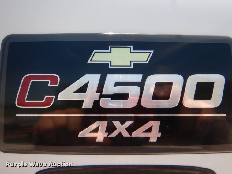 image for item JF9121 2007 Chevrolet C4500  dump truck