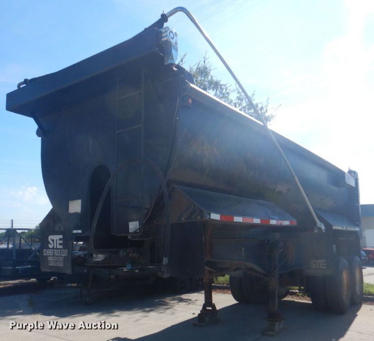 image for item JF9132 1988 Fruehauf DB5-ND2-F2-22-7.5  end dump trailer