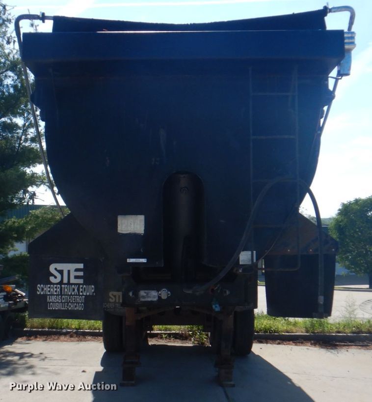 image for item JF9132 1988 Fruehauf DB5-ND2-F2-22-7.5  end dump trailer