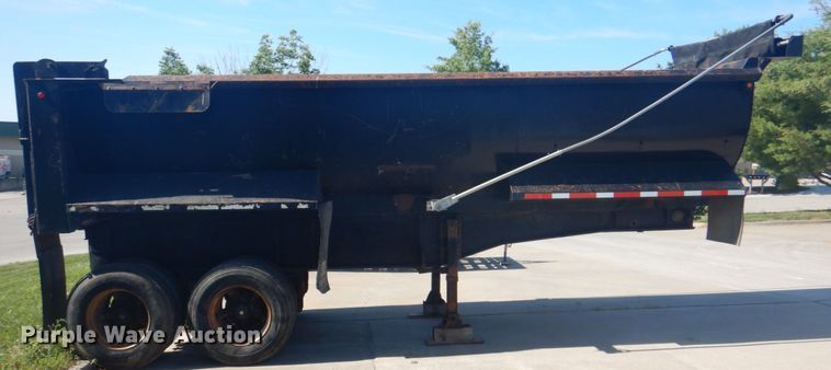 image for item JF9132 1988 Fruehauf DB5-ND2-F2-22-7.5  end dump trailer