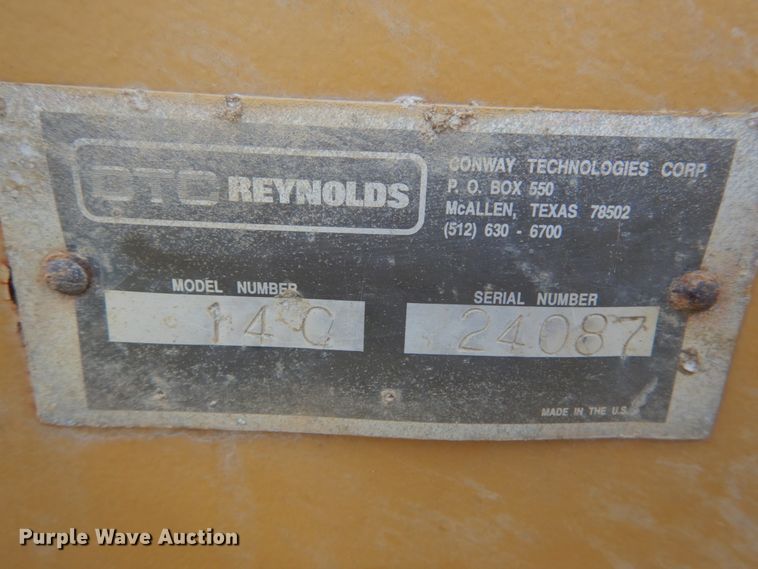 image for item JI9646 1989 Reynolds 14C  scraper