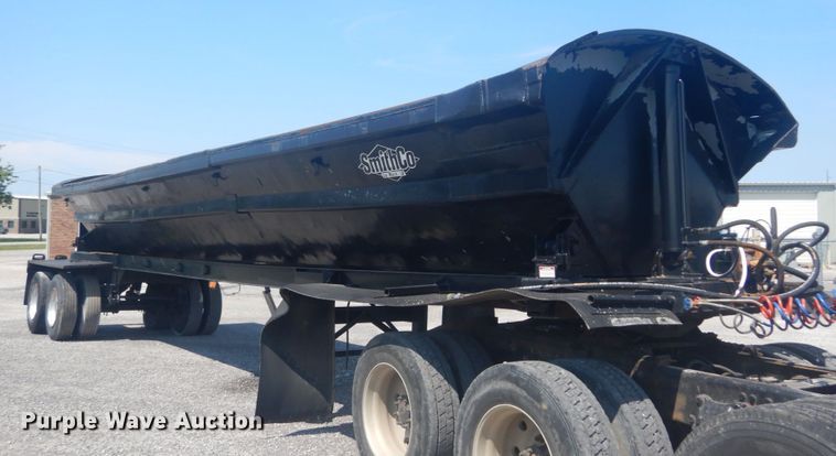 image for item JI9655 1998 Smith Co  side dump trailer
