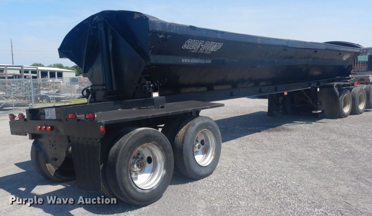 image for item JI9655 1998 Smith Co  side dump trailer