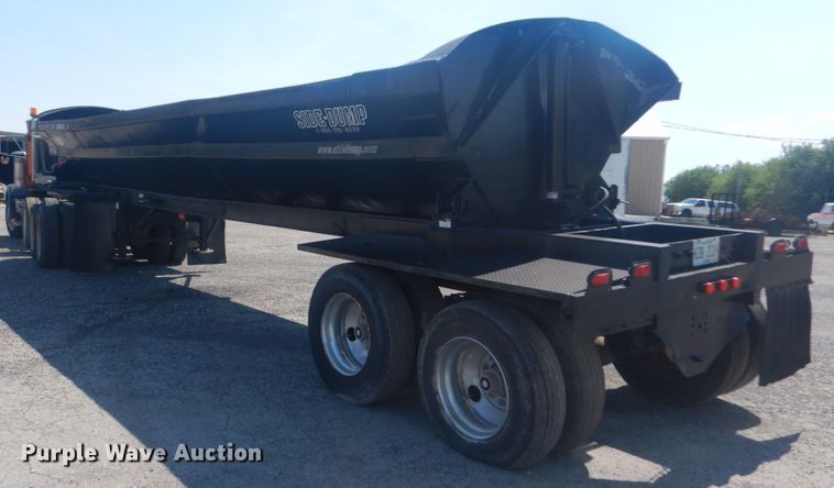 image for item JI9655 1998 Smith Co  side dump trailer