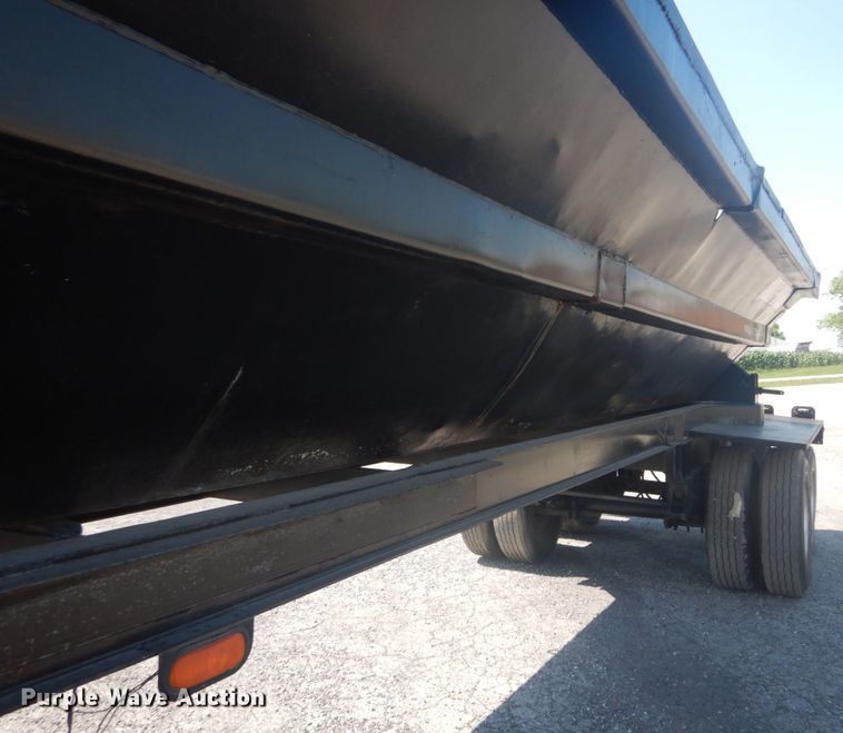 image for item JI9655 1998 Smith Co  side dump trailer