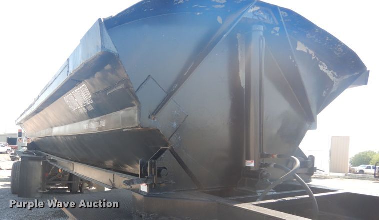 image for item JI9655 1998 Smith Co  side dump trailer