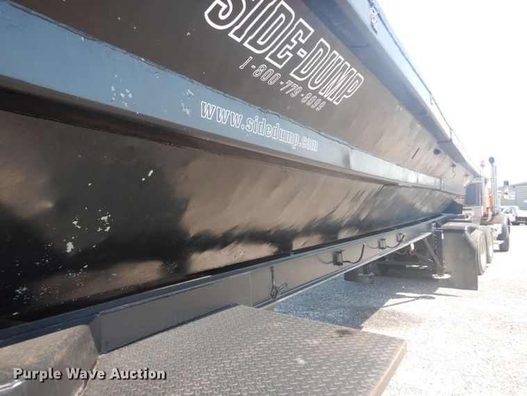 image for item JI9655 1998 Smith Co  side dump trailer