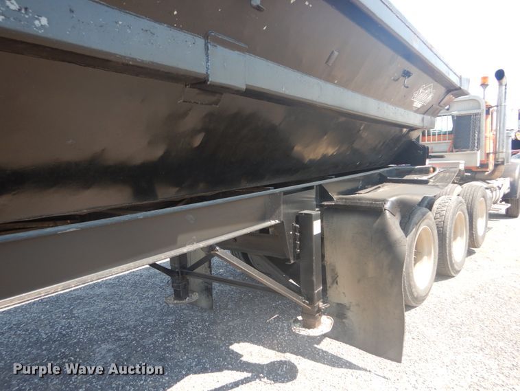 image for item JI9655 1998 Smith Co  side dump trailer