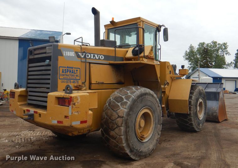 image for item JY9810 1996 Volvo L180C  wheel loader