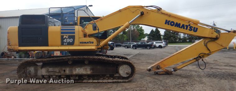 image for item JY9811 2014 Komatsu PC490LC-10  excavator
