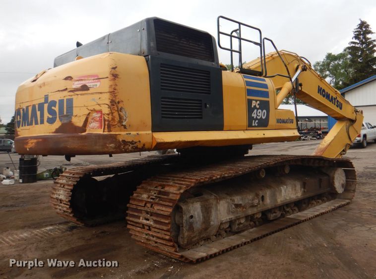 image for item JY9811 2014 Komatsu PC490LC-10  excavator