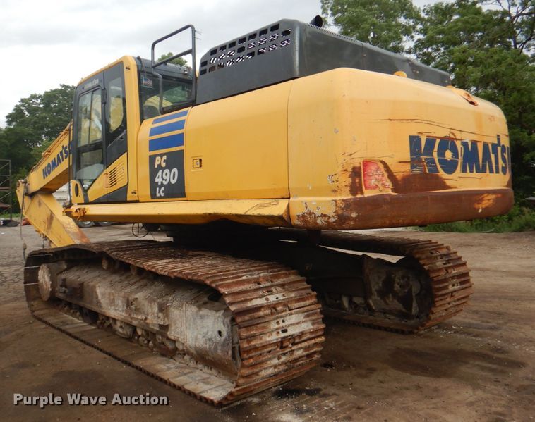 image for item JY9811 2014 Komatsu PC490LC-10  excavator