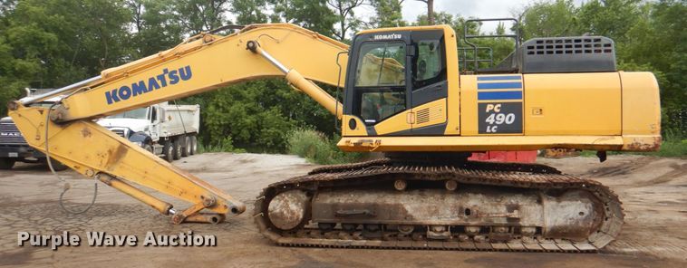 image for item JY9811 2014 Komatsu PC490LC-10  excavator