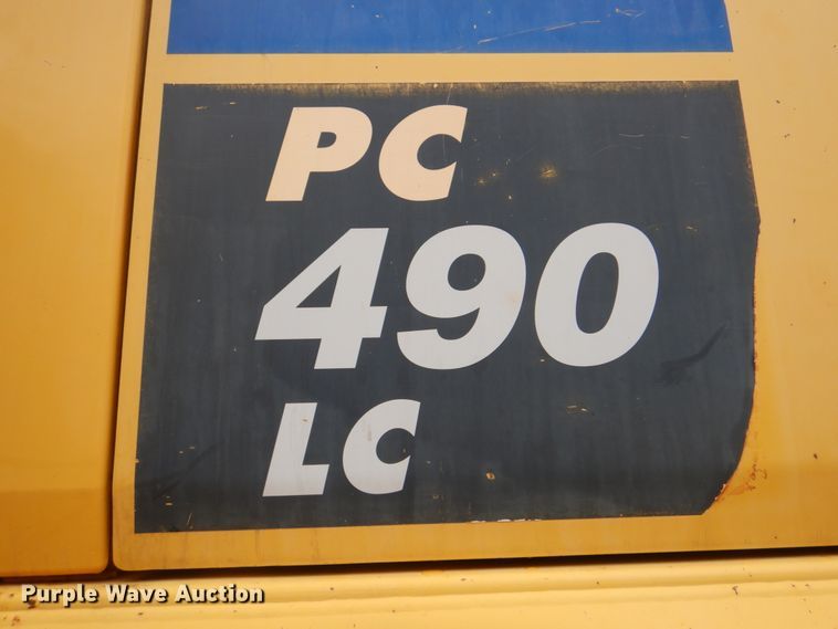 image for item JY9811 2014 Komatsu PC490LC-10  excavator