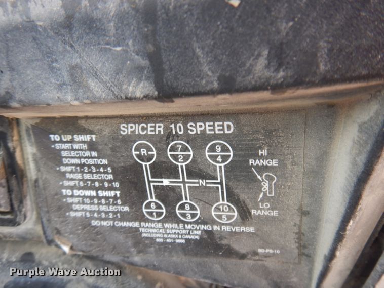 image for item JZ9981 2001 International 2674  dump truck