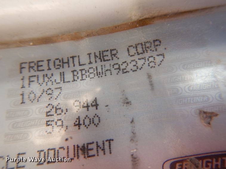 image for item JZ9984 1998 Freightliner FL80  dump truck