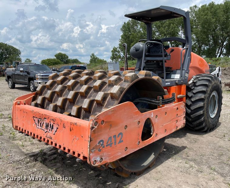 image for item KU9554 2002 Hamm 3412P  single drum roller