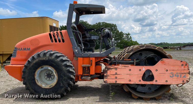 image for item KU9554 2002 Hamm 3412P  single drum roller