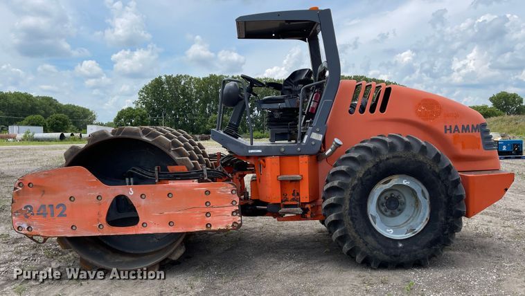 image for item KU9554 2002 Hamm 3412P  single drum roller