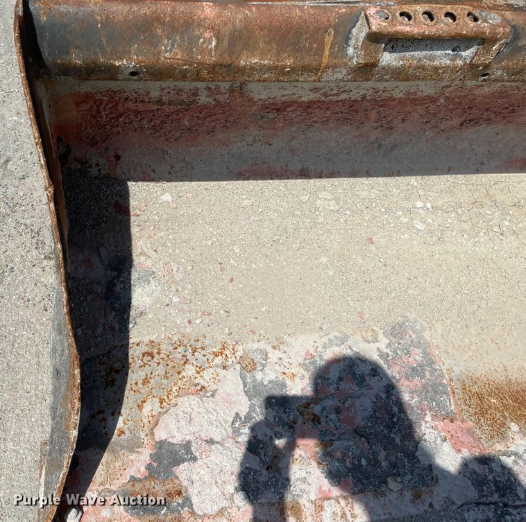 image for item KU9562 (2) skid steer buckets