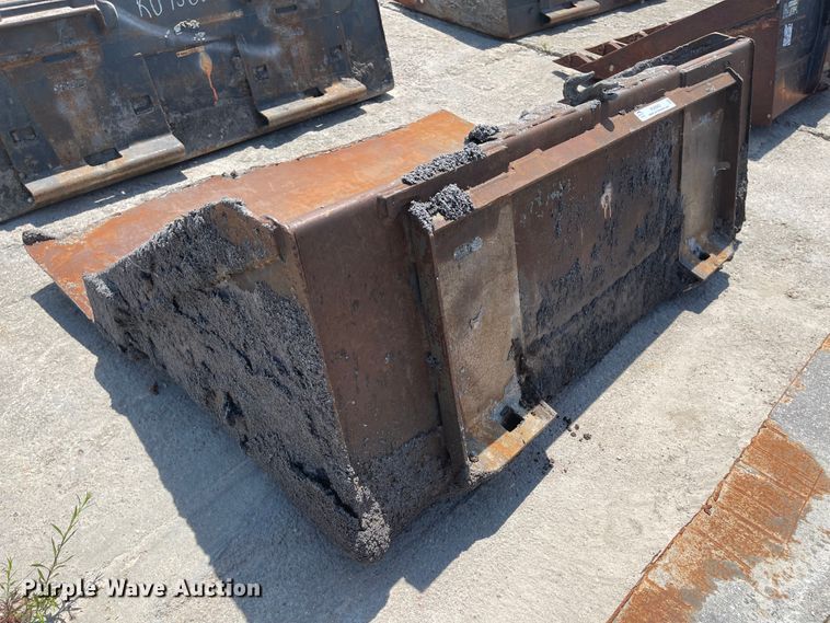 image for item KU9562 (2) skid steer buckets