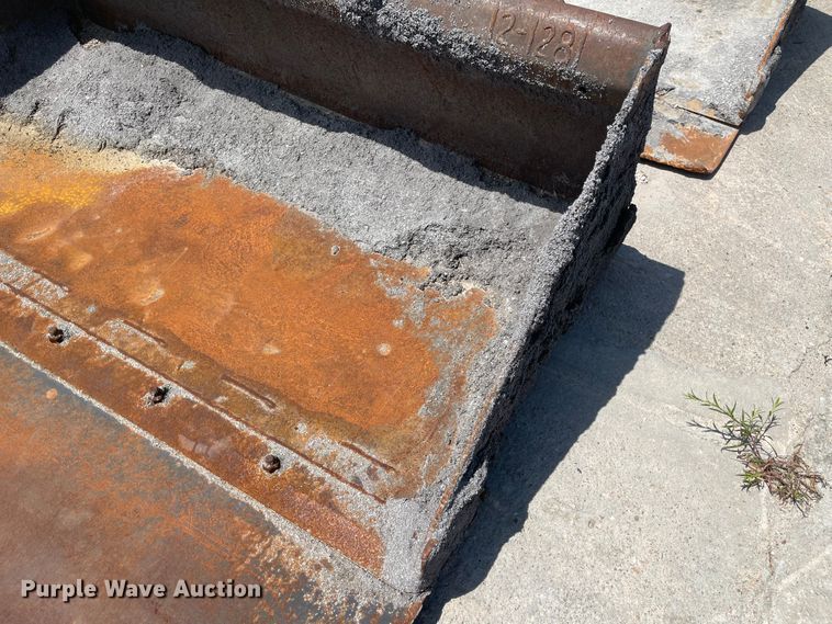 image for item KU9562 (2) skid steer buckets