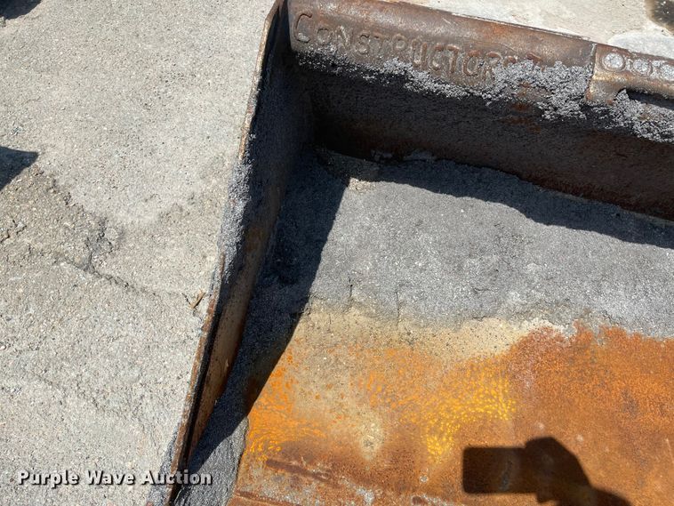 image for item KU9562 (2) skid steer buckets