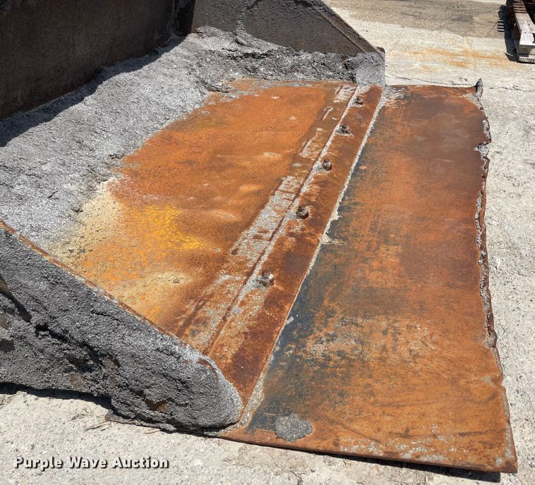 image for item KU9562 (2) skid steer buckets