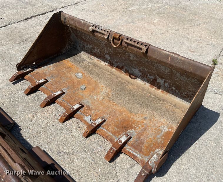 image for item KU9563 (2) skid steer buckets