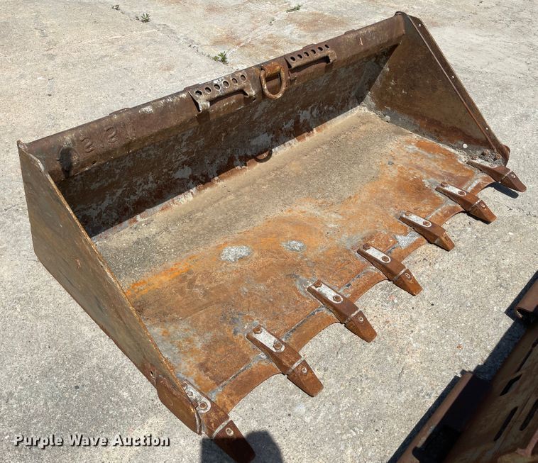 image for item KU9563 (2) skid steer buckets