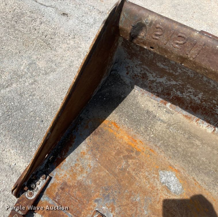 image for item KU9563 (2) skid steer buckets