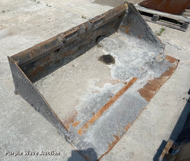 image for item KU9563 (2) skid steer buckets