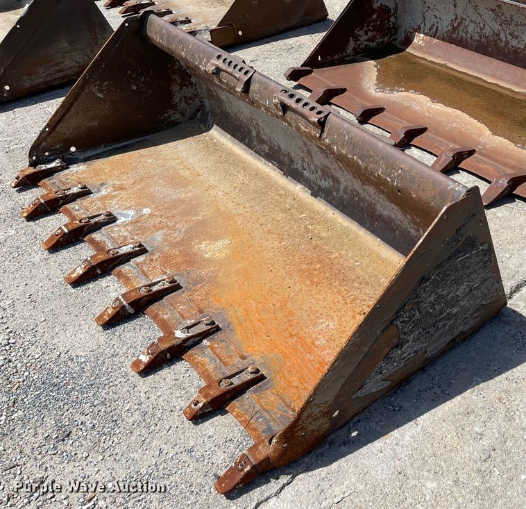 image for item KU9564 (2) skid steer buckets