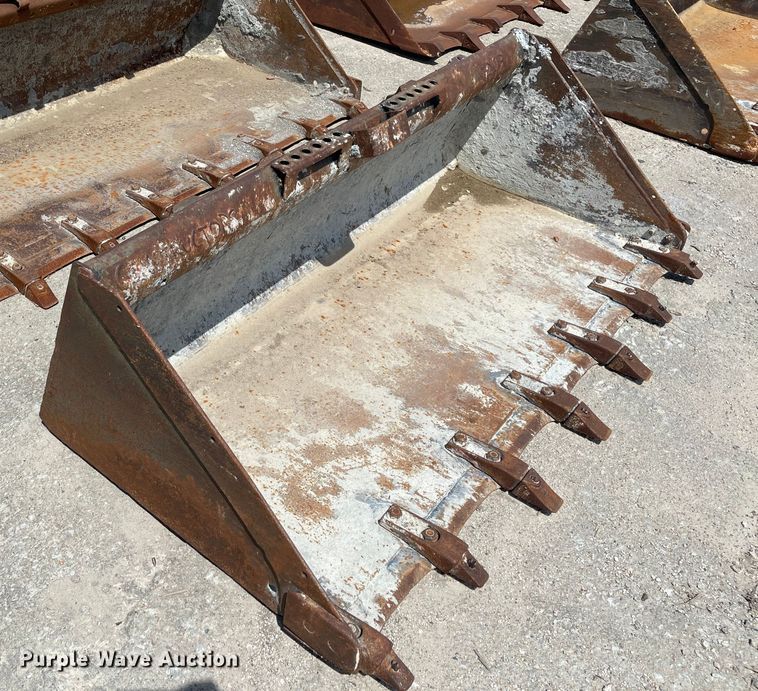 image for item KU9565 (2) skid steer buckets