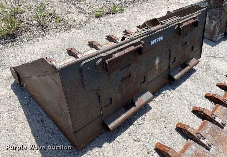 image for item KU9565 (2) skid steer buckets