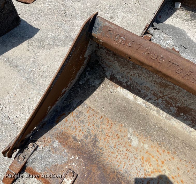 image for item KU9565 (2) skid steer buckets