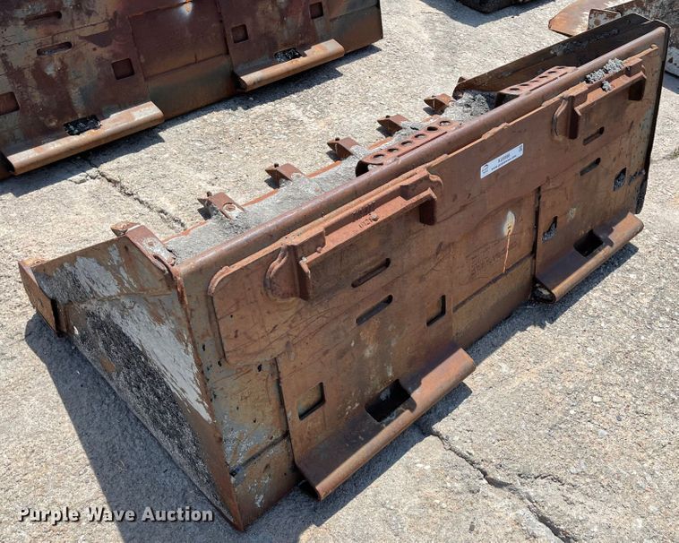 image for item KU9566 (2) skid steer buckets