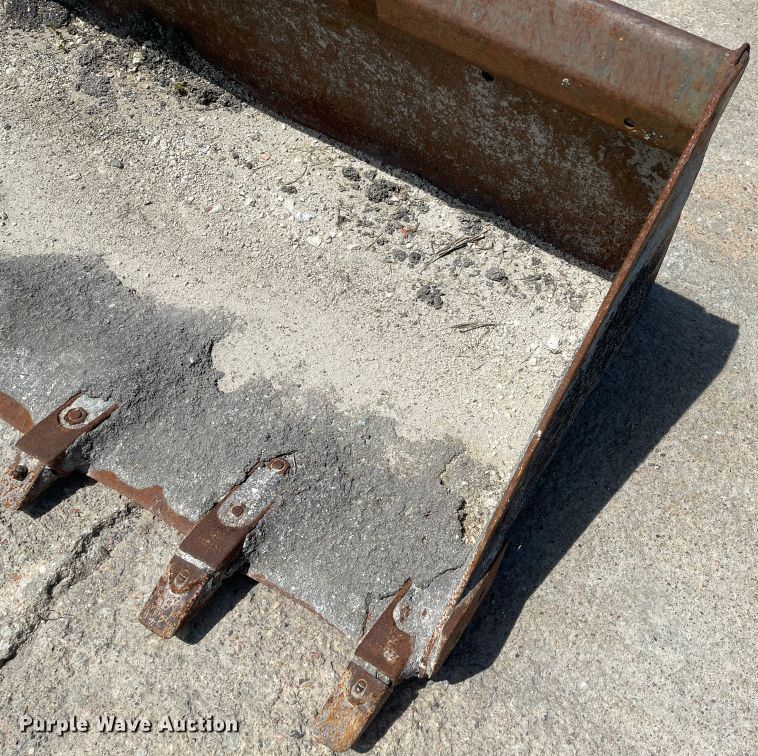 image for item KU9566 (2) skid steer buckets