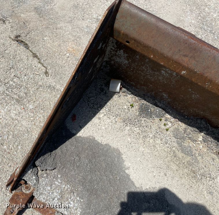 image for item KU9566 (2) skid steer buckets