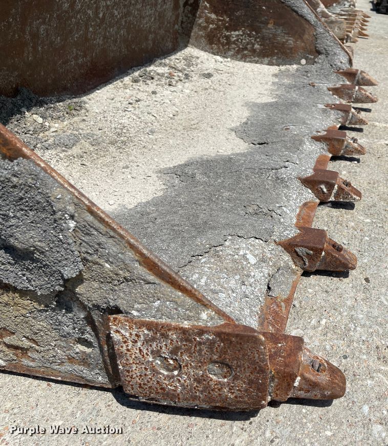 image for item KU9566 (2) skid steer buckets