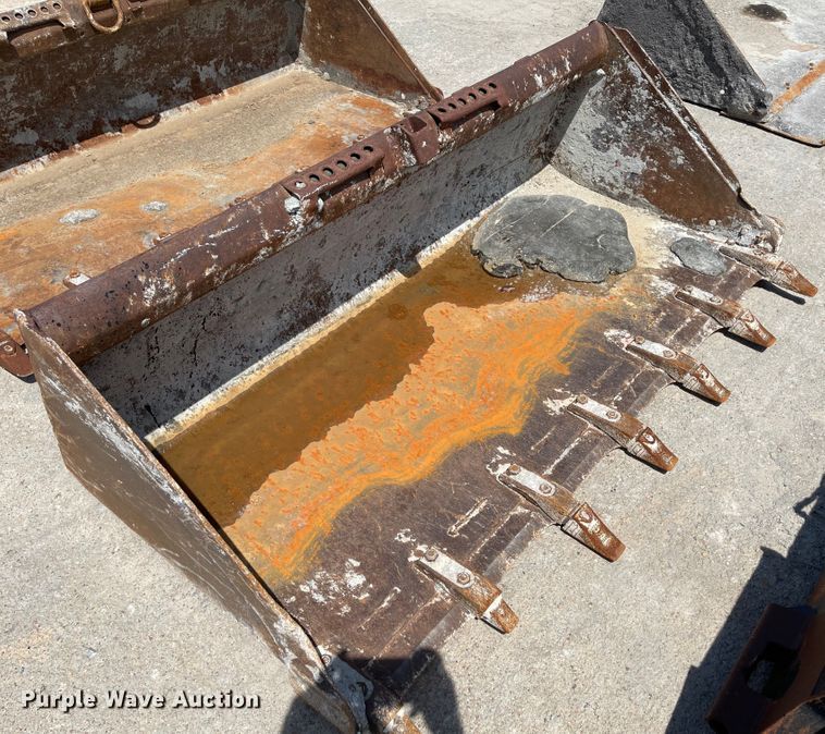image for item KU9566 (2) skid steer buckets