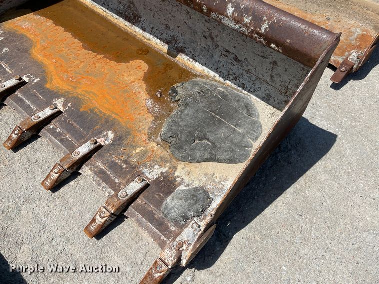 image for item KU9566 (2) skid steer buckets