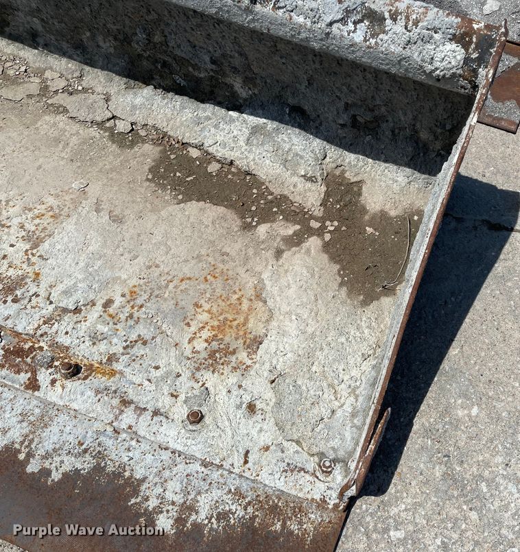 image for item KU9567 (2) 61"W skid steer buckets