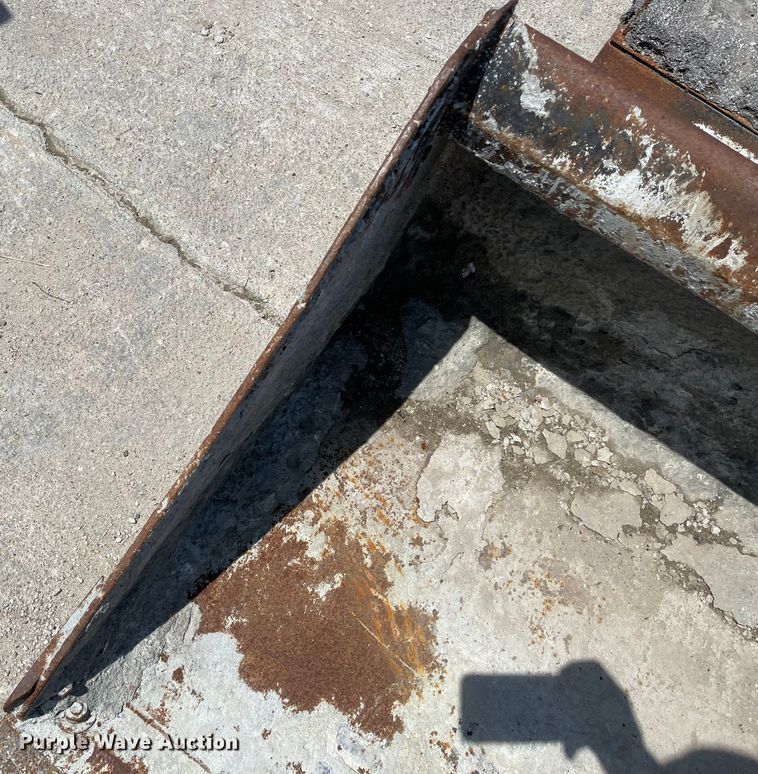 image for item KU9567 (2) 61"W skid steer buckets