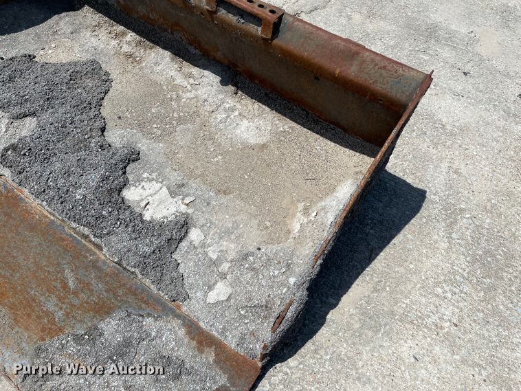 image for item KU9567 (2) 61"W skid steer buckets