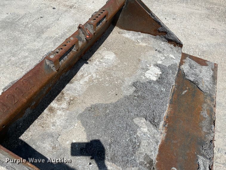 image for item KU9567 (2) 61"W skid steer buckets