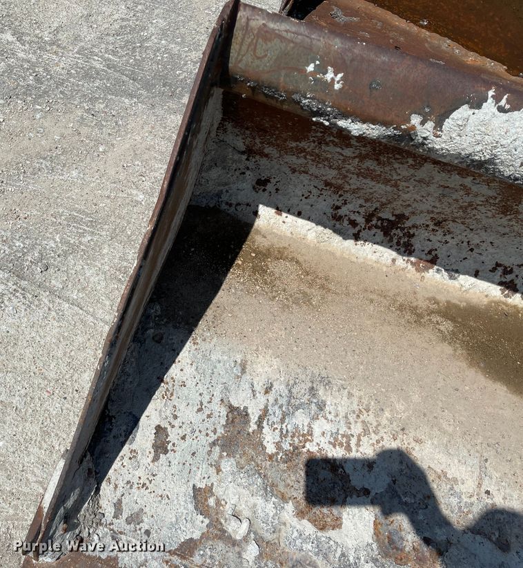 image for item KU9568 (2) skid steer buckets