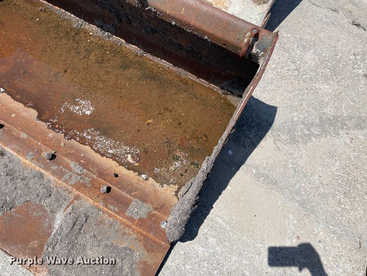 image for item KU9568 (2) skid steer buckets