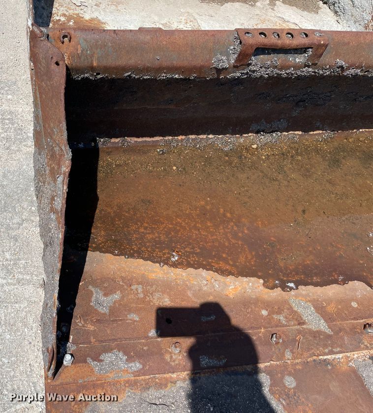 image for item KU9568 (2) skid steer buckets